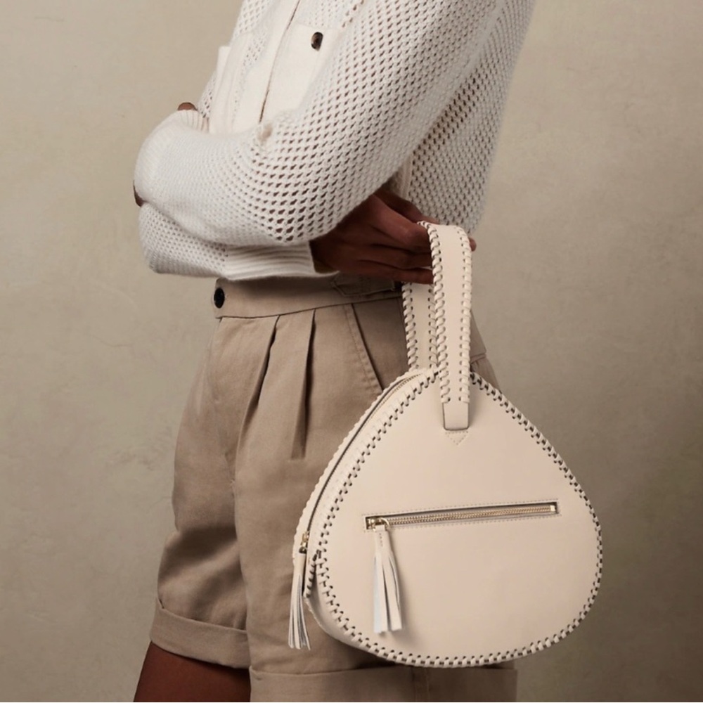 NWT Banana Republic Triunfo Bag in Ivory Sold Out